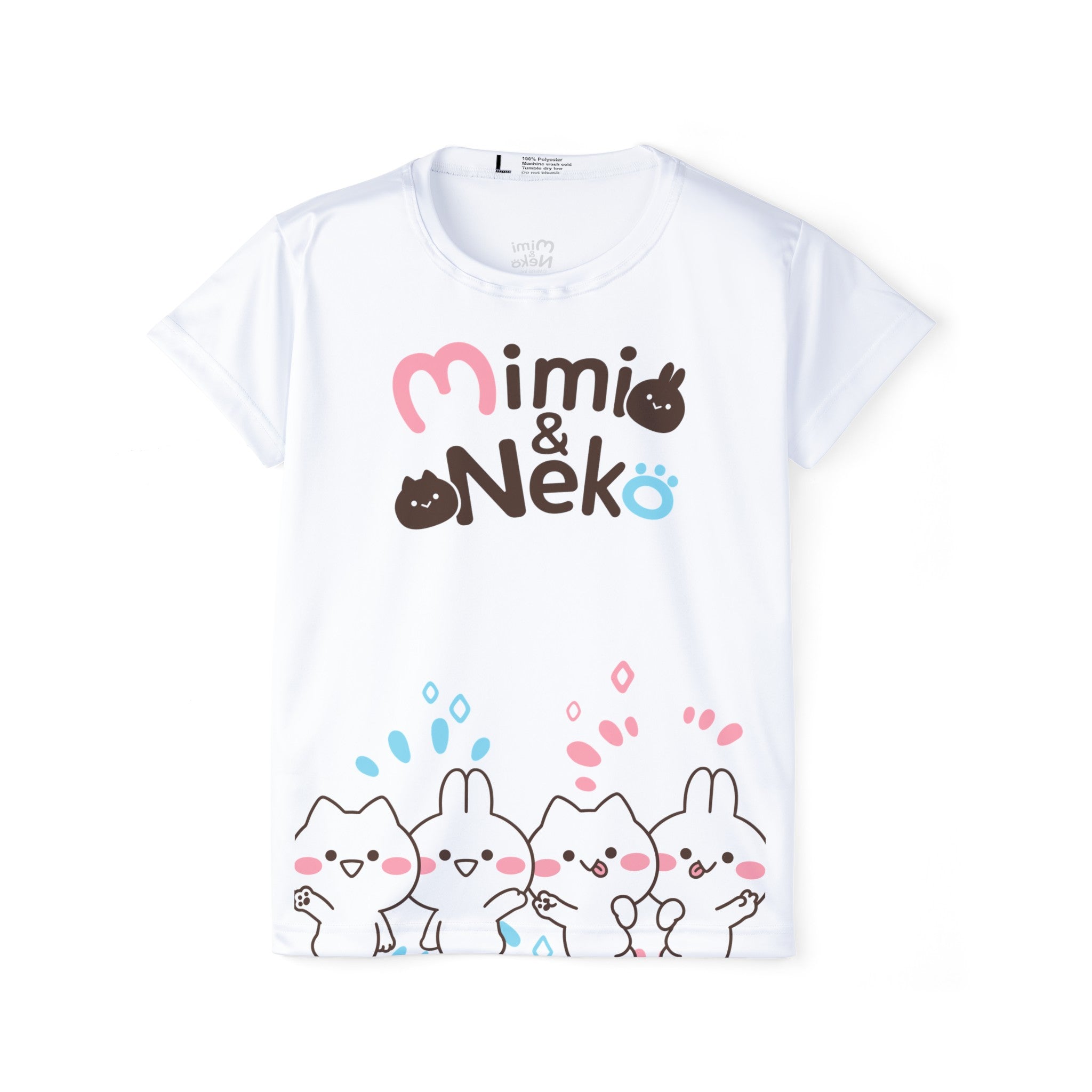 Mimi & Neko Cheerful AOP Tee